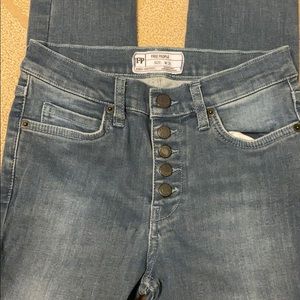 Free People High Waisted Jeans